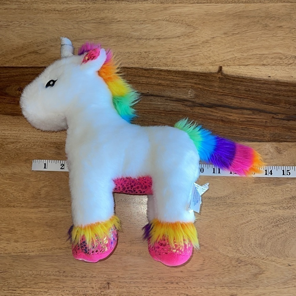 Build-A-Bear Workshop Plush Rainbow Unicorn - Picture 5 of 7
